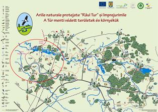 Túrista útvonalak a térségben
